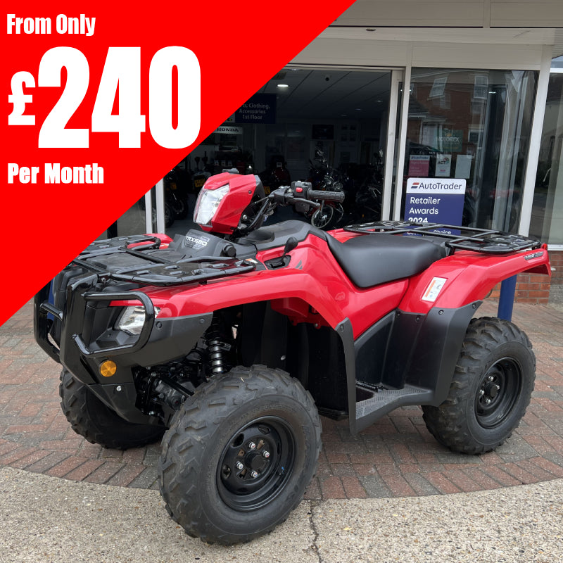 Ex-Demo Honda TRX520 FA6 - Foreman DCT PS 2-4wd with Power Steering ATV