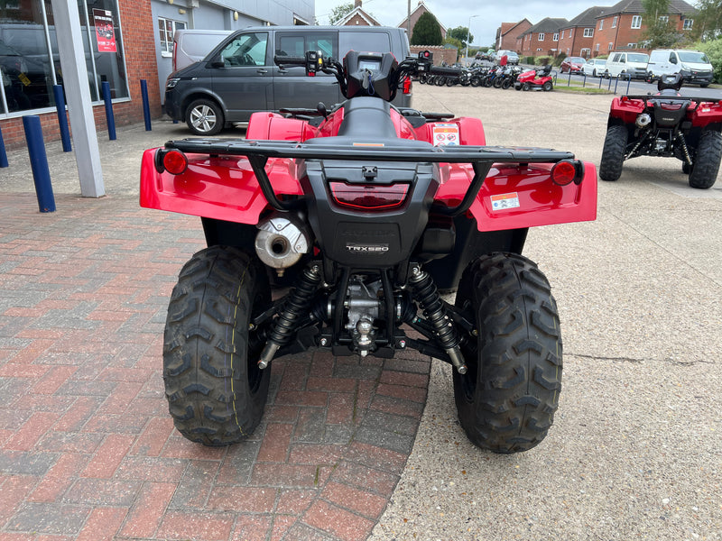 Ex-Demo Honda TRX520 FA6 - Foreman DCT PS 2-4wd with Power Steering ATV