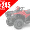 Honda TRX520 FM6 - Foreman S 2-4wd (Independent Rear Suspension) & Power Steering ATV